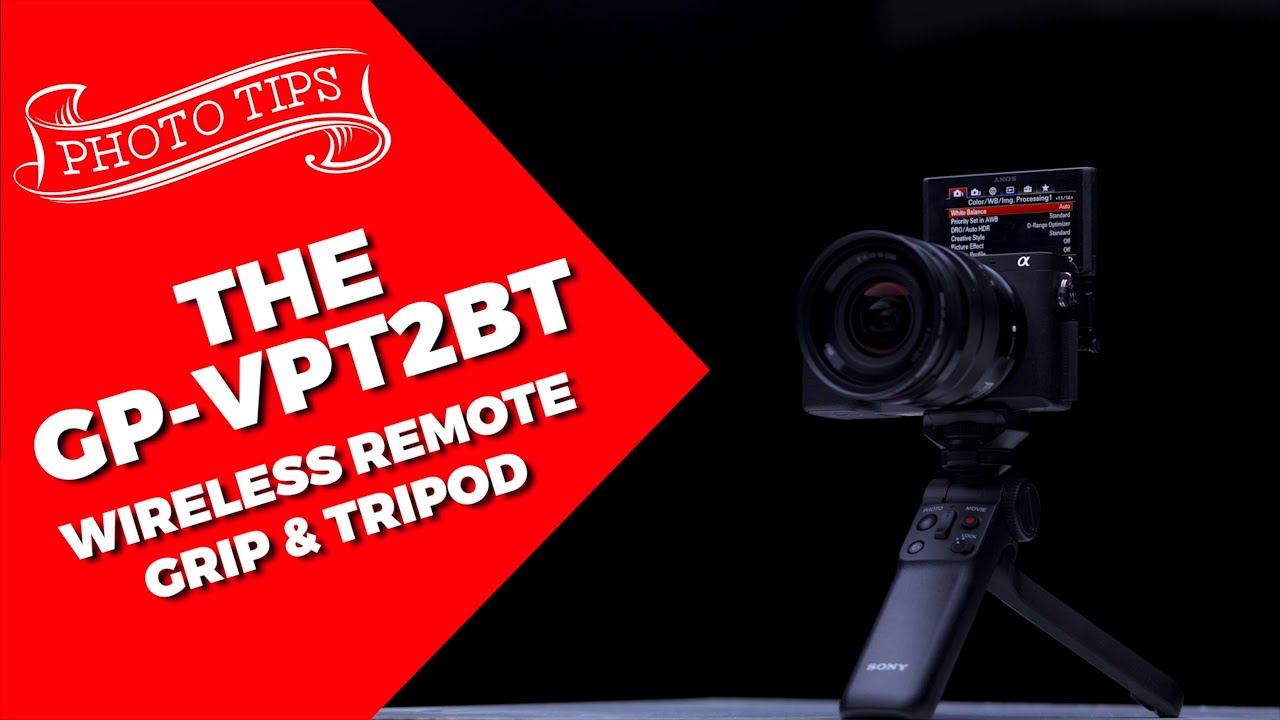 Sony GPVPT2BT Wireless Shooting Grip and mini tripod review | A Vloggers grip/remote for the A6400