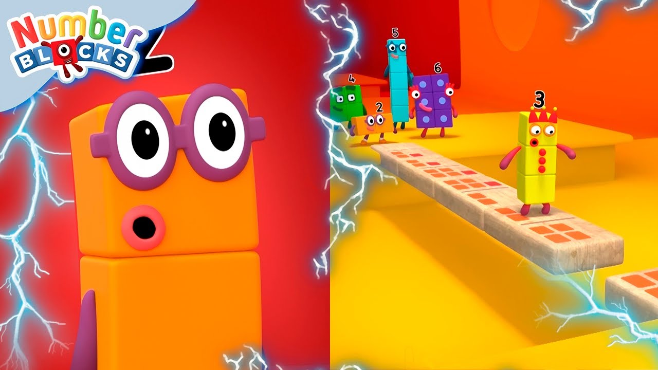 Quebradores de Códigos 🕵️‍♂️ Aprenda a contar - Padrões e Números | Numberblocks em Português Brasil