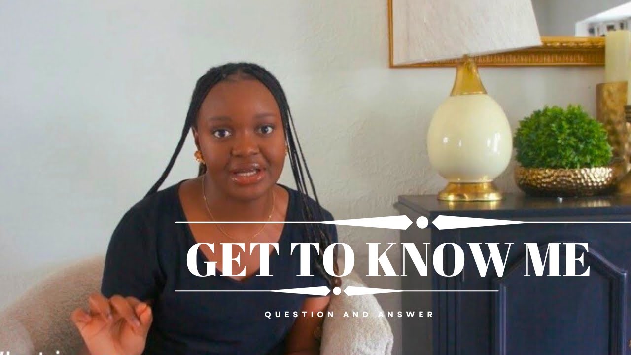 My First Q&A | Get to know me tag