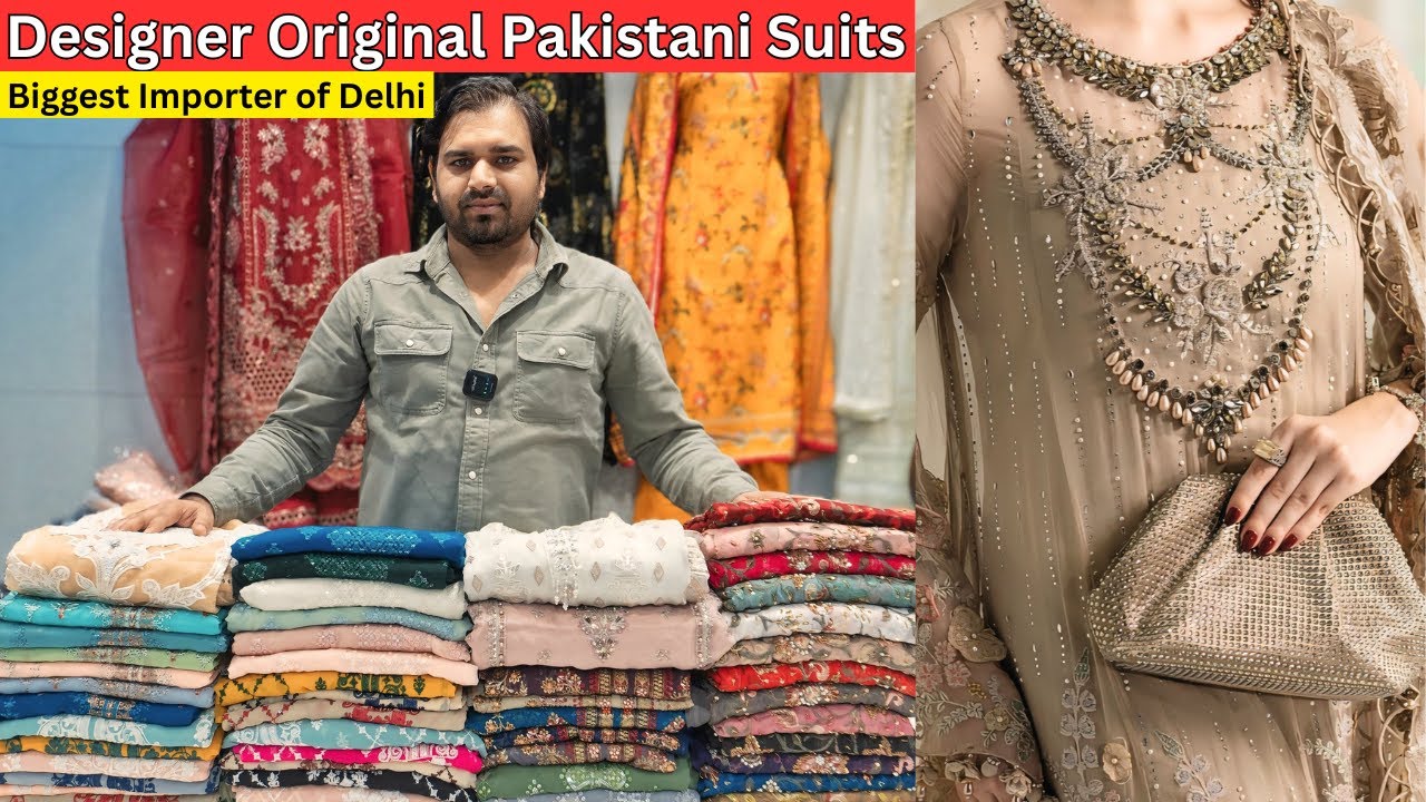 Most Demanded Partywear Pakistani Suits from Biggest Importer pf Delhi | MM Textile |