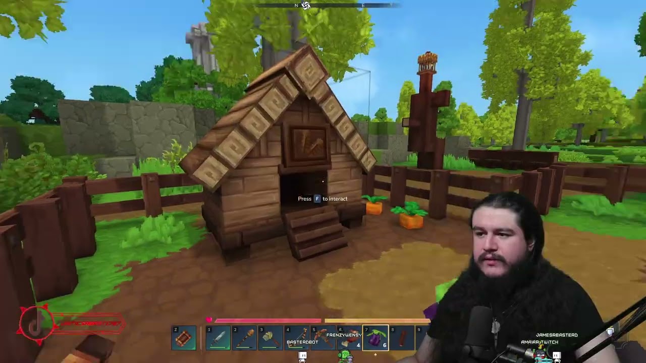 Going to the Forgotten Temple and Raiding Skelington and Goblin bases | Hytale