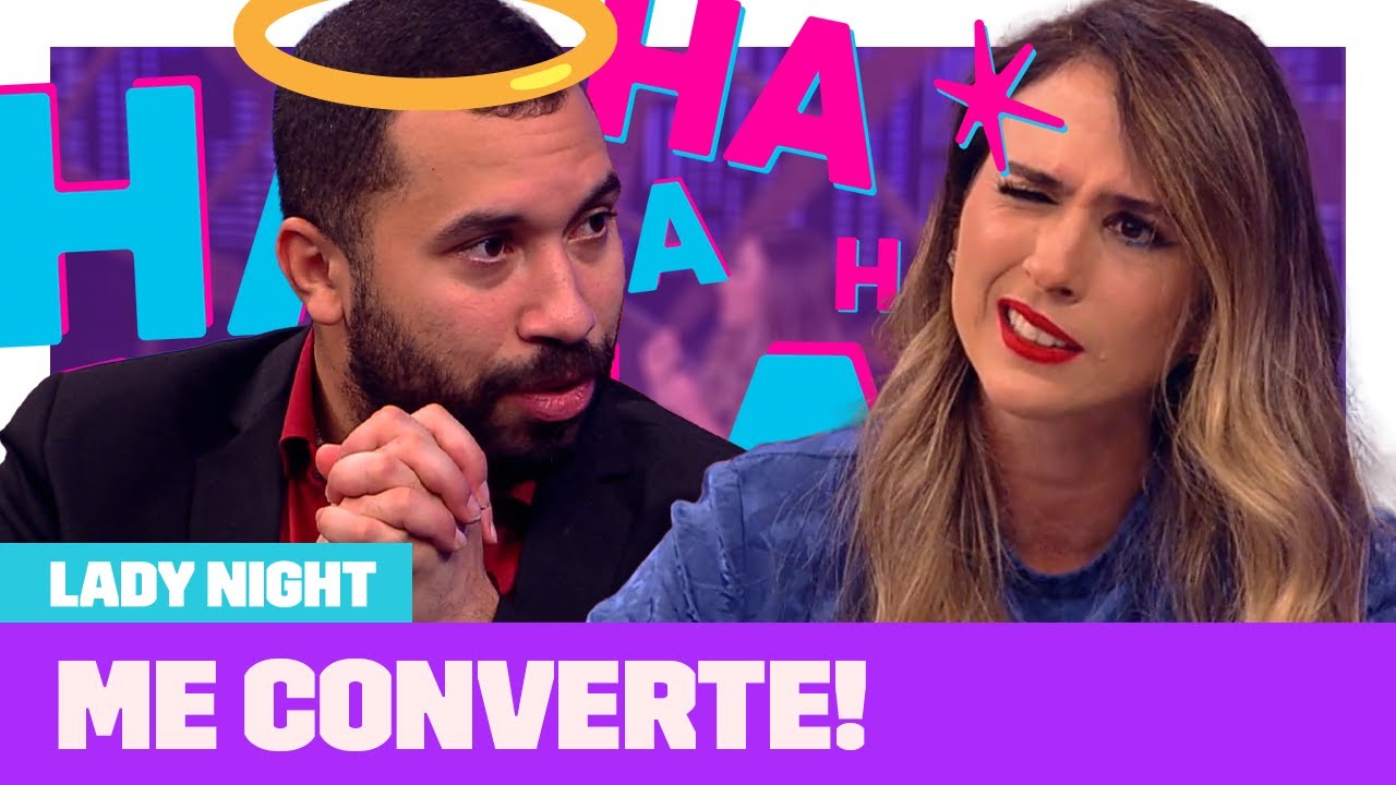 Como GIL DO VIGOR convertia as pessoas! 😂 | Lady Night | Humor Multishow