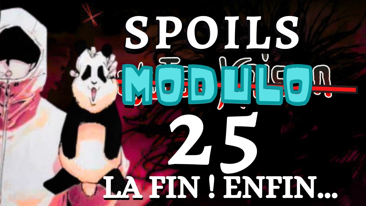 TERMINÉ ! CE N'EST PAS LA FIN POUR YUJI - SPOILERS MODULO 25 REACTION LIVE