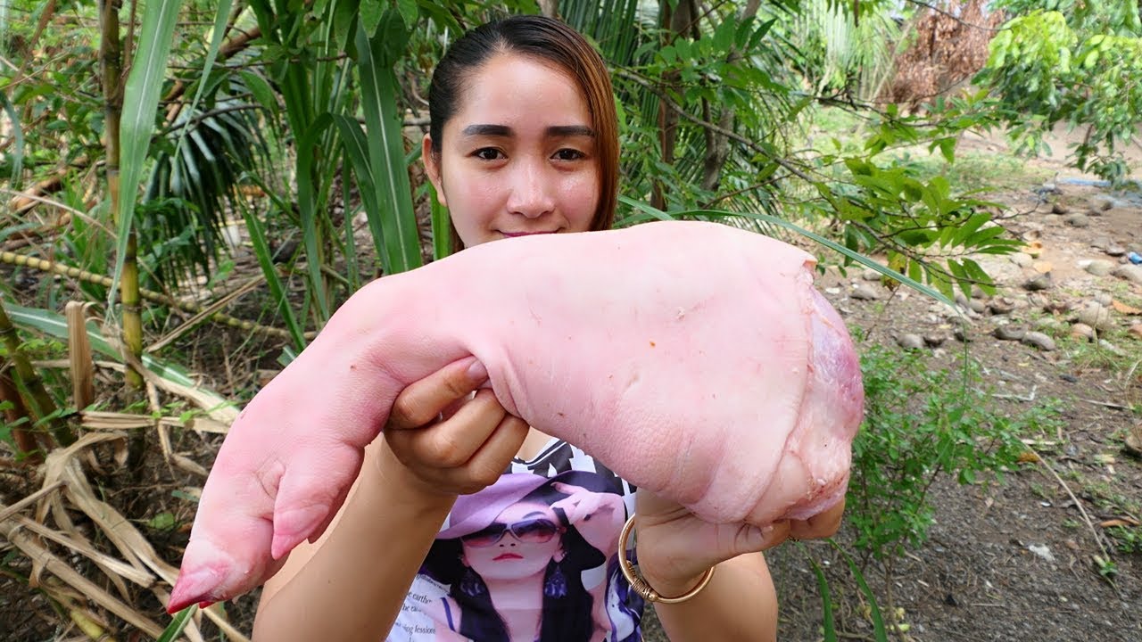 Yummy Pork Leg Pickle Recipe - Pork Leg Pickle Cooking - Cooking With Sros