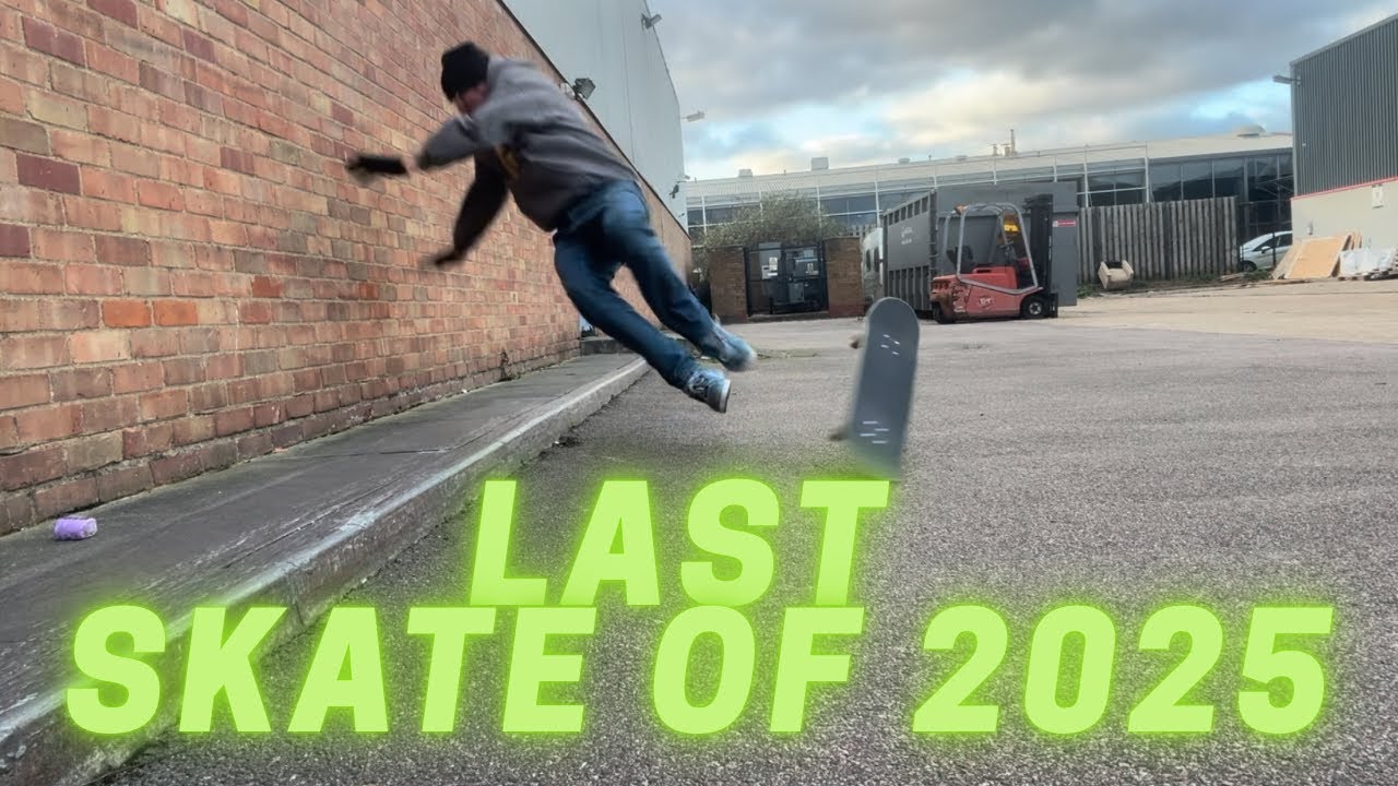 The End Of 2025 | Last Skate Of The Year #curbskating 