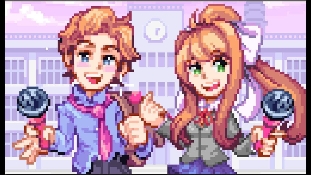 Monika x Senpai - Your reality (Friday Night Funkin)