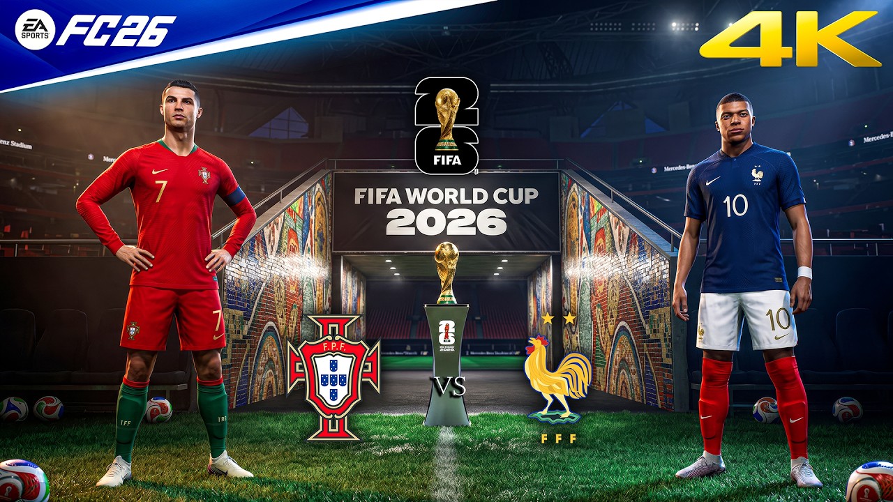 ФК 26 - Португалия против Франции - Финал Чемпионата мира по футболу FIFA 2026 | Геймплей на ПК&trade; ...