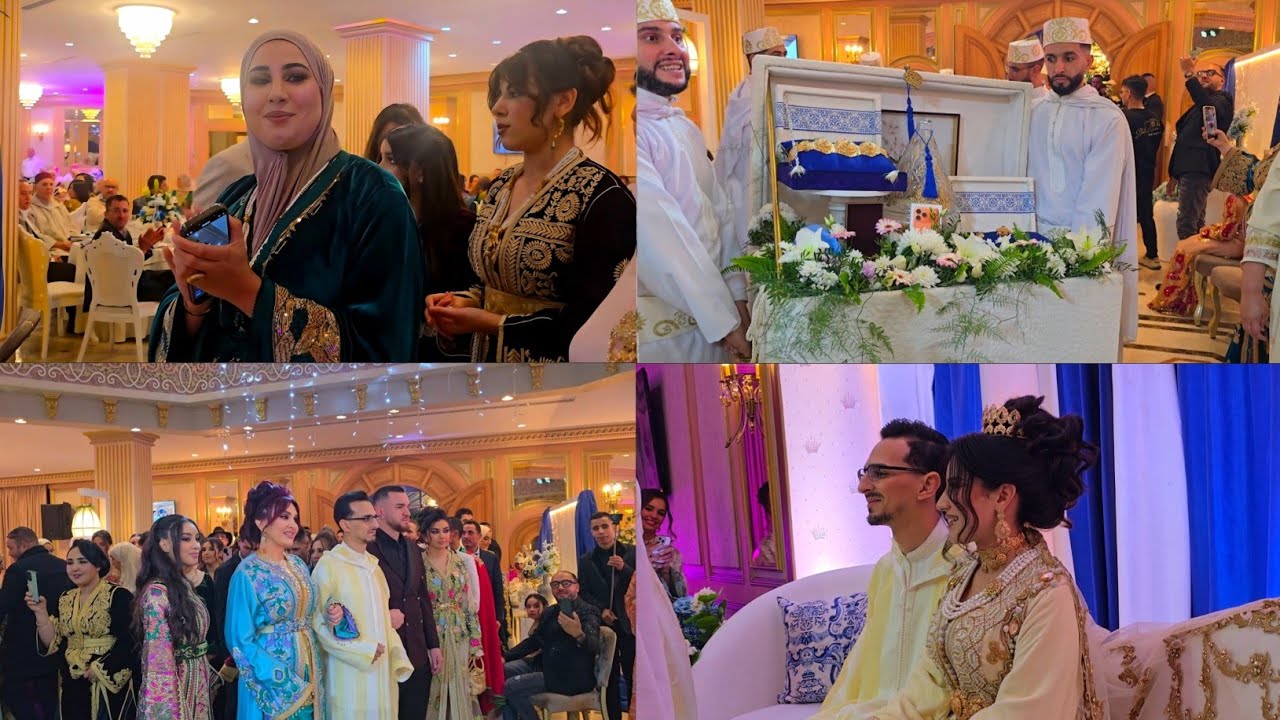 عرس اسطوري مشاء الله فخم  ديال الجالية الإسبانية 6 مغنيين والخيرات مشاء الله