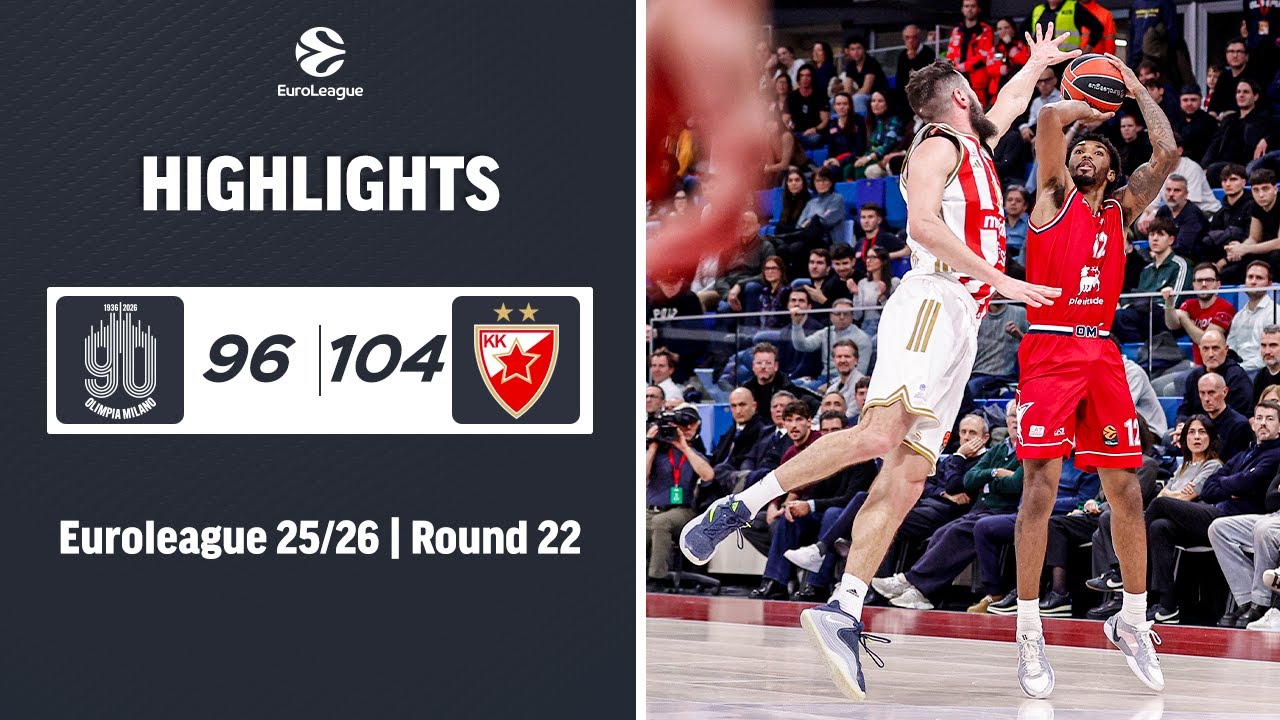 Olimpia Milano - Crvena Zvezda Extended Highlights