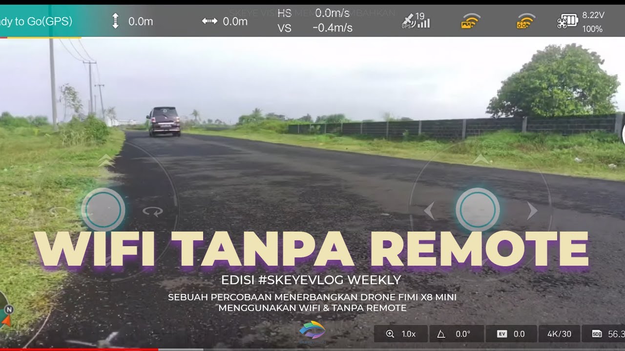 Drone Fimi X8 Mini Terbang Tanpa Remote - Cobain Fitur Wifi 5G  🇮🇩 [4K]