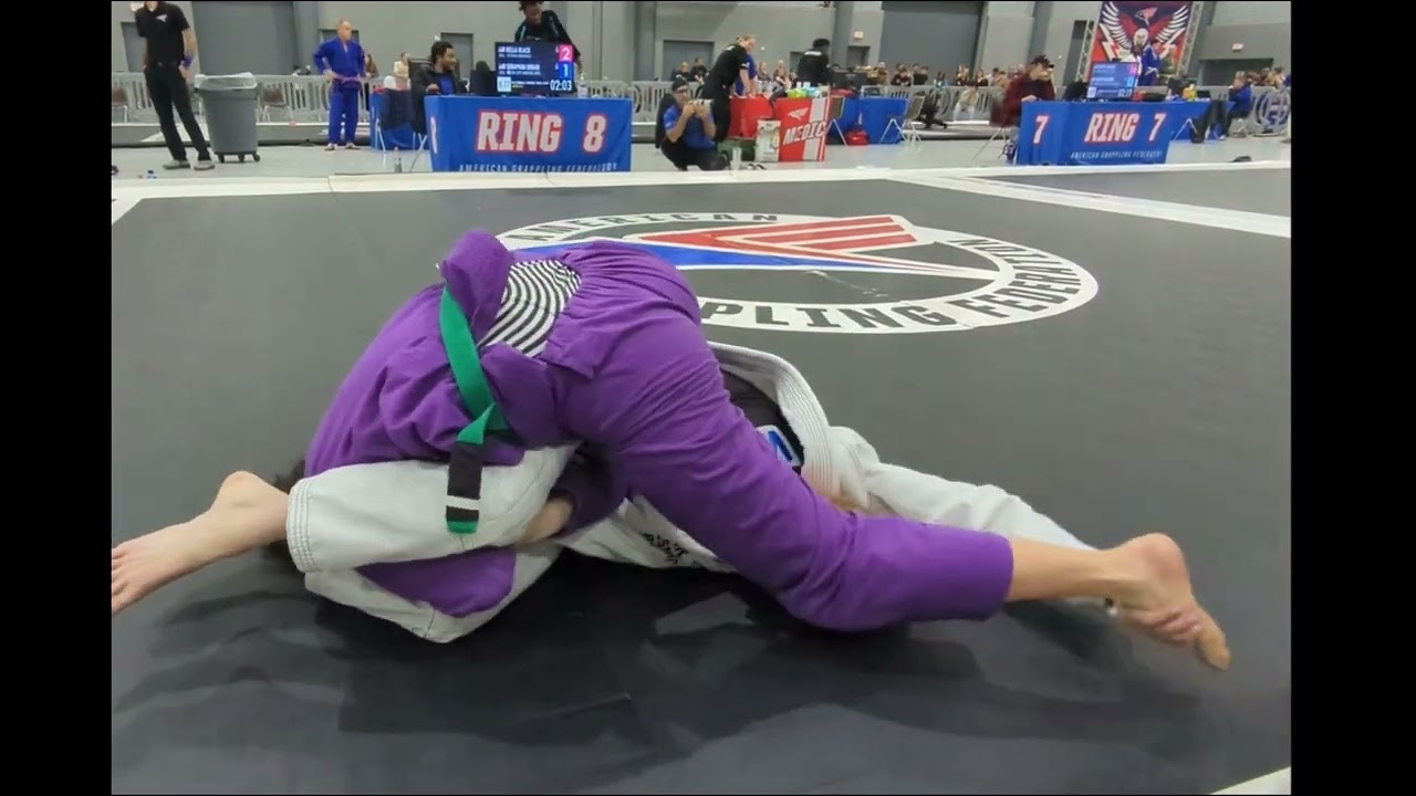 Jiu jitsu girls gi foot touch face