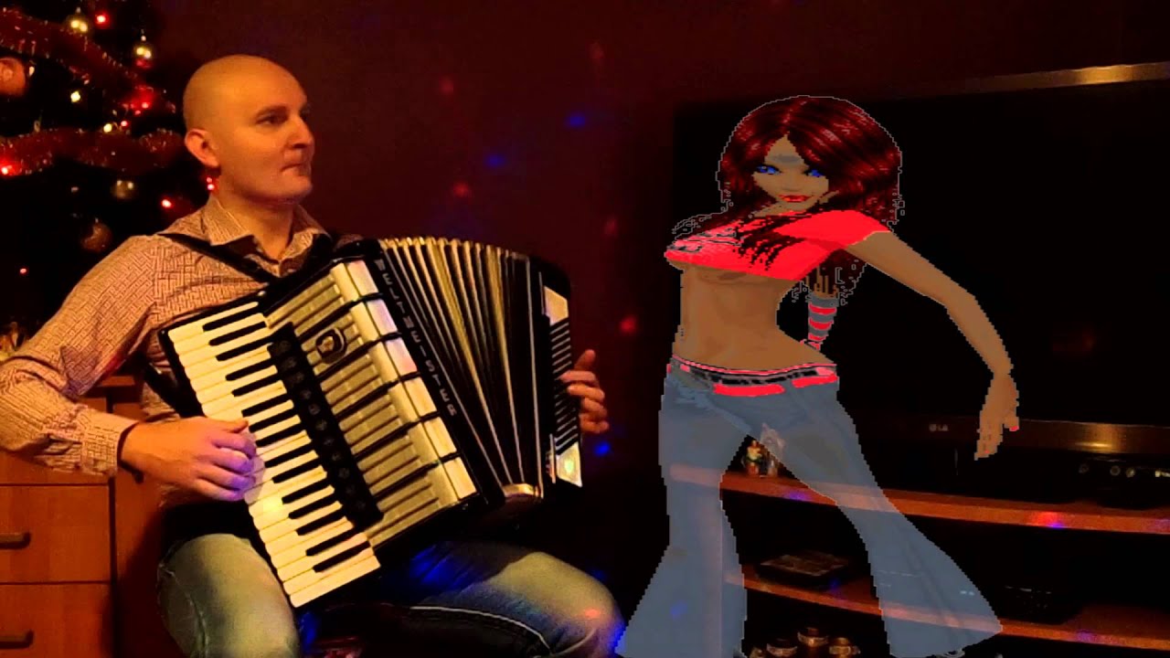 Mejk Tańczę z nim do rana cover akordeon HD