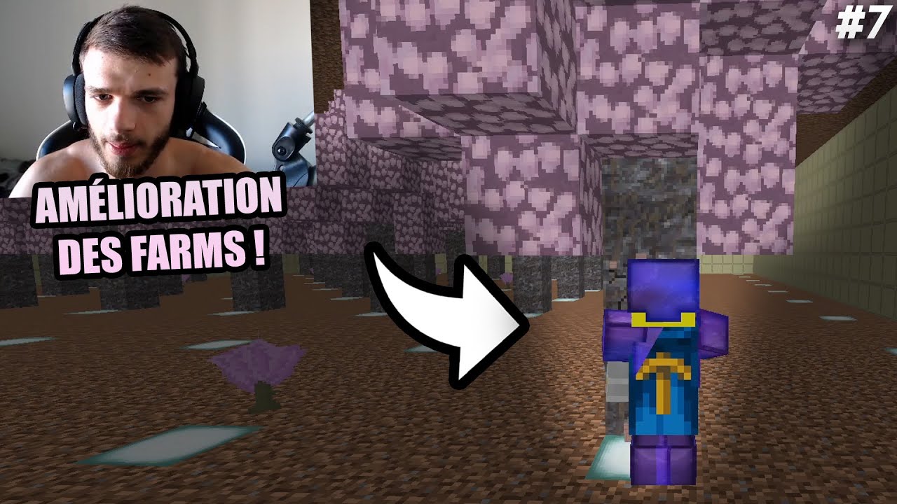 ⛏ ON AMÉLIORE NOS FARMS DANS NOTRE GROSSE BASE ! - SKILLPVP V13 #7