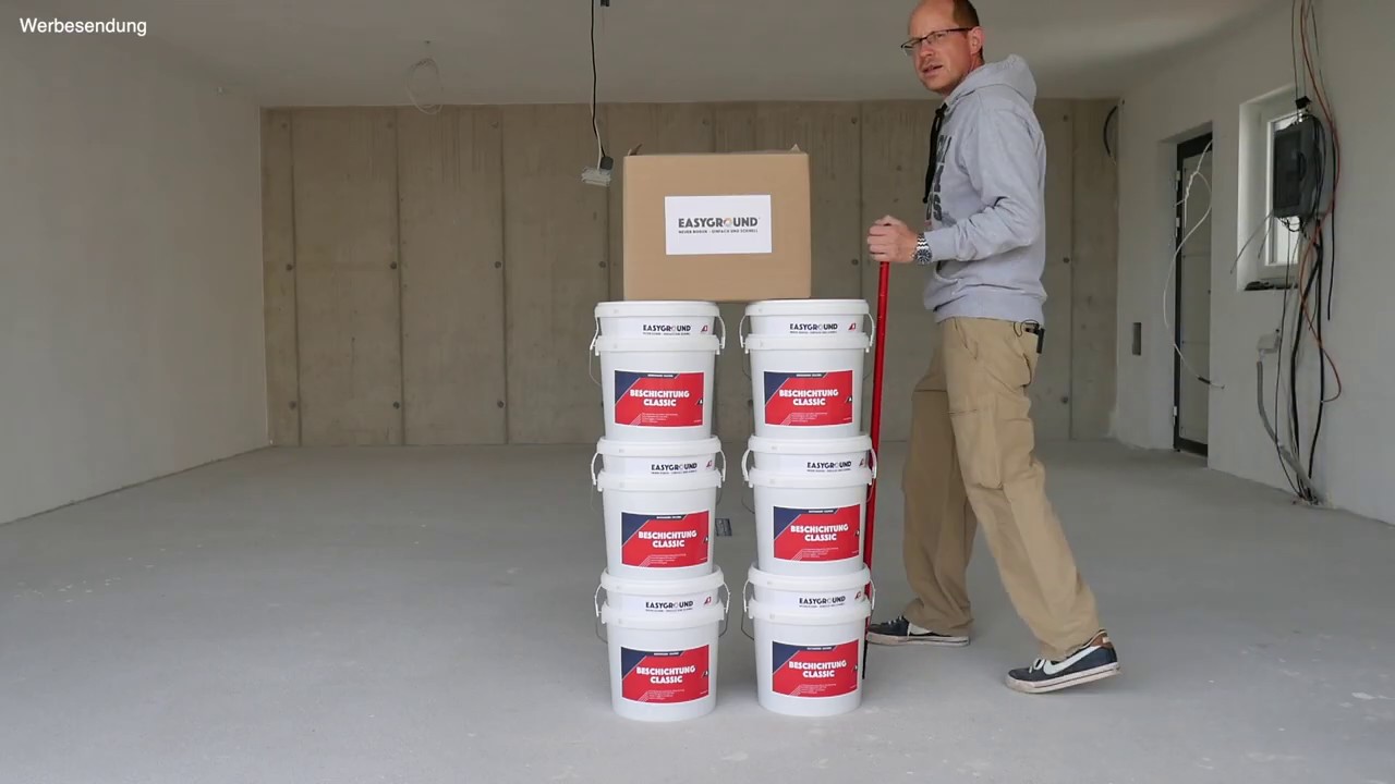 Garagenboden kinderleicht beschichten mit Easyground