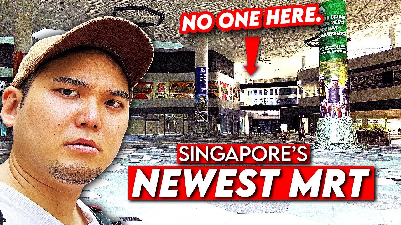I Visited Singapore’s NEWEST MRT Station - Punggol Coast
