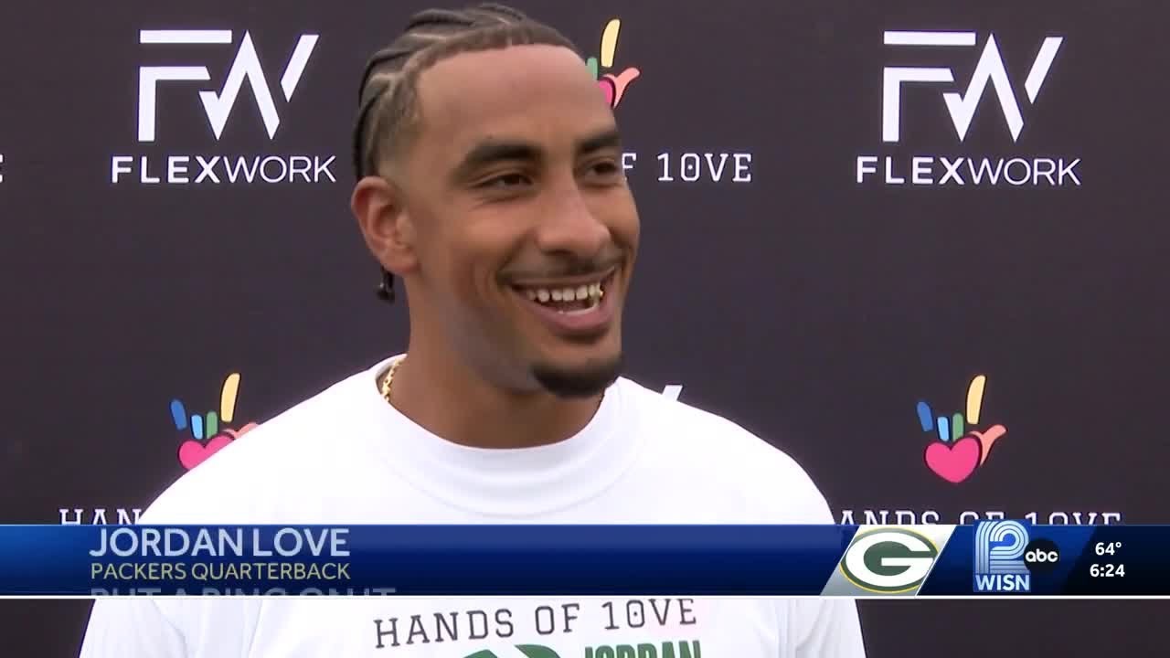 Packers QB Jordan Love talks about getting married