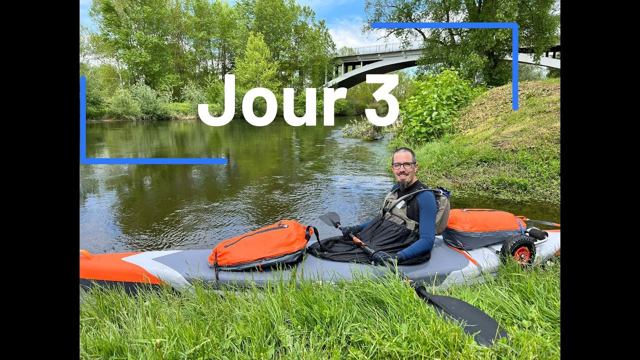Descente Loire : Roanne - Angers en Kayak : Jour 03