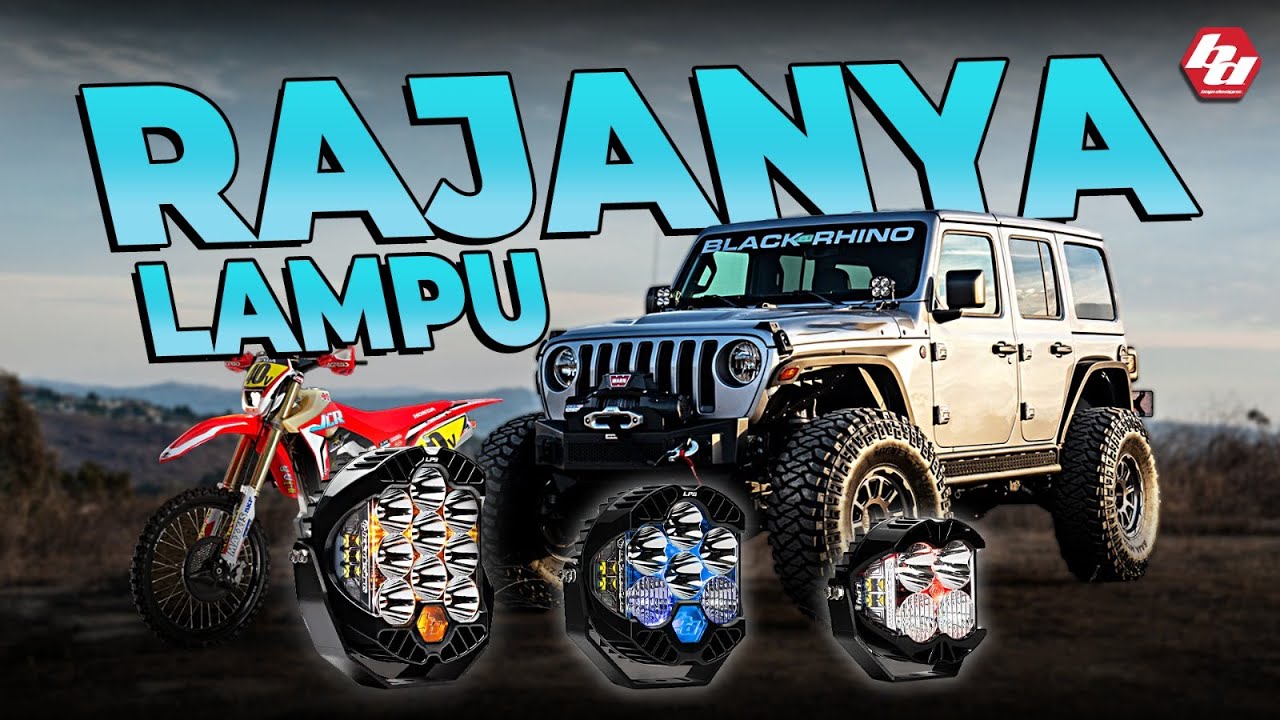 Ragam Lampu dari Rajanya Lampu, Baja Designs || Spare Part & Aksesoris Jeep JK || Modifikasi Jeep JK