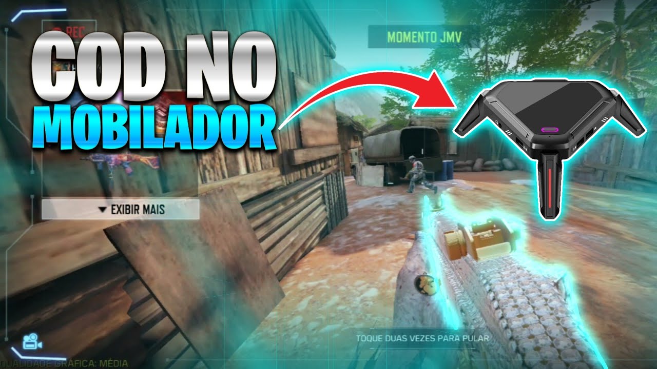 🔵VOLTANDO A JOGAR O COD MOBILE NO MOBILADOR, RANKEADA NO SCORPION