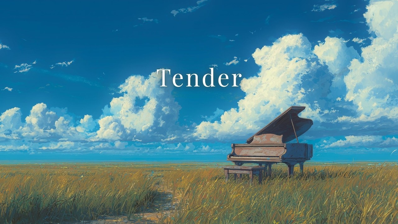 Tender Piano Music | Asian Cinema Style | Gentle & Warm Music for Study, Sleep