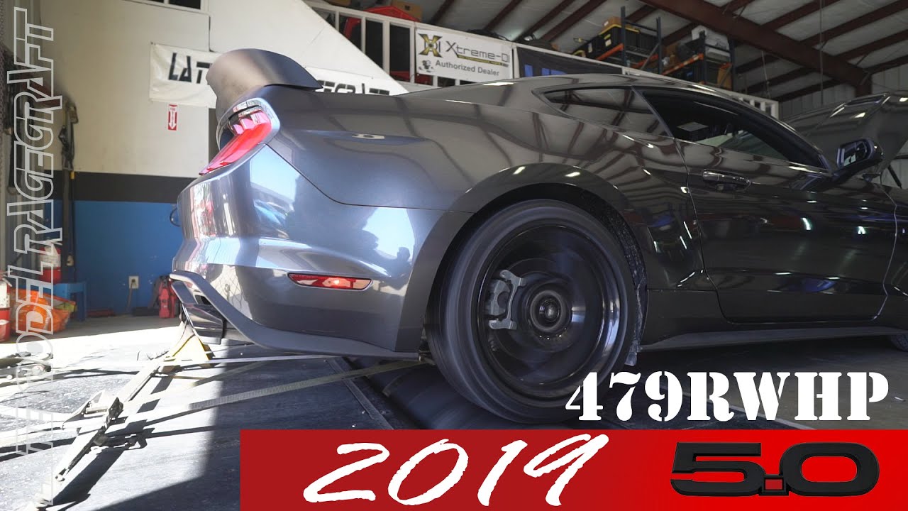 479rwhp 2019 Mustang 5.0 Dyno & Street - Late Model Racecraft