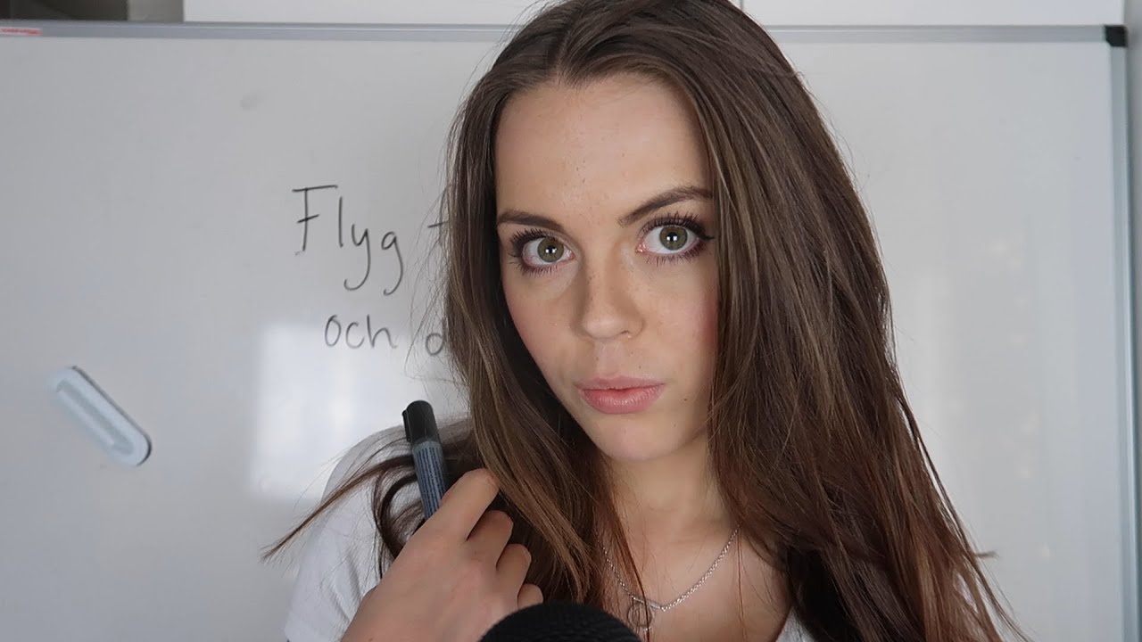 ASMR Teaching You Swedish 🇸🇪😉 (whispered role-play)