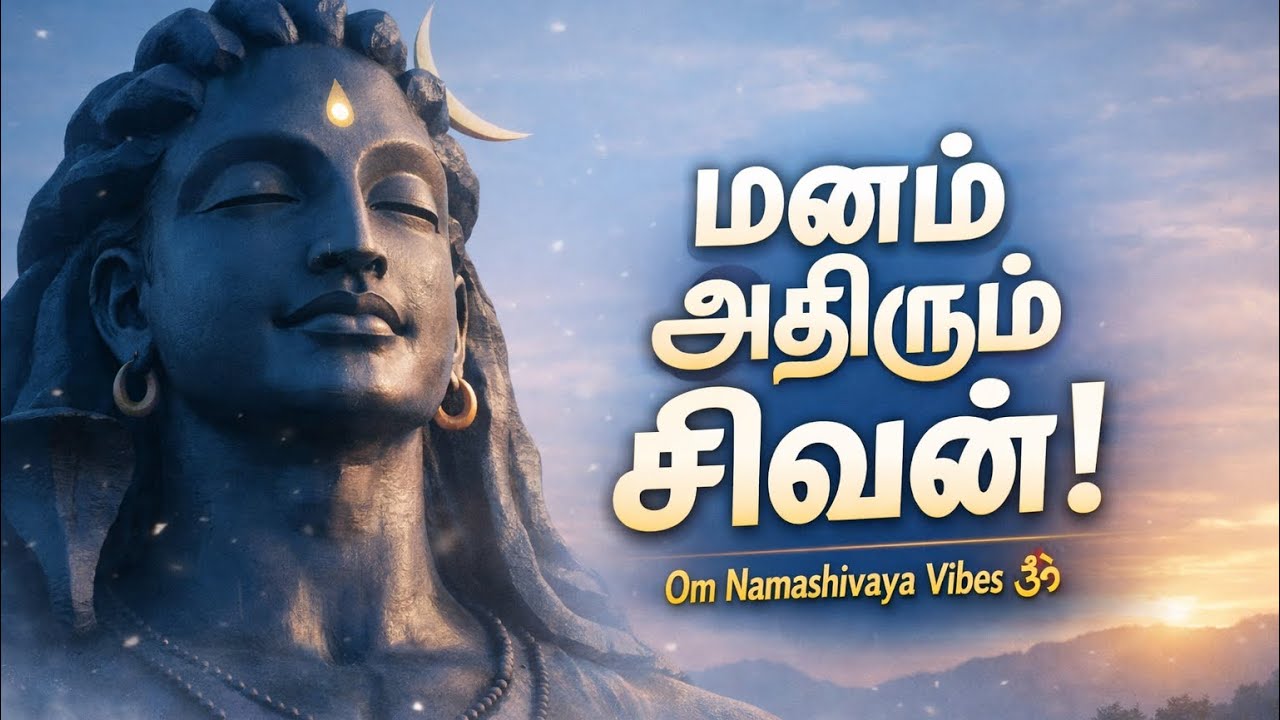 “ஆதியோகி சிவன் 🔥 | மனதை அதிர வைக்கும் மந்திர குத்து பாடல் | Om Namashivaya Tamil Song 2026”