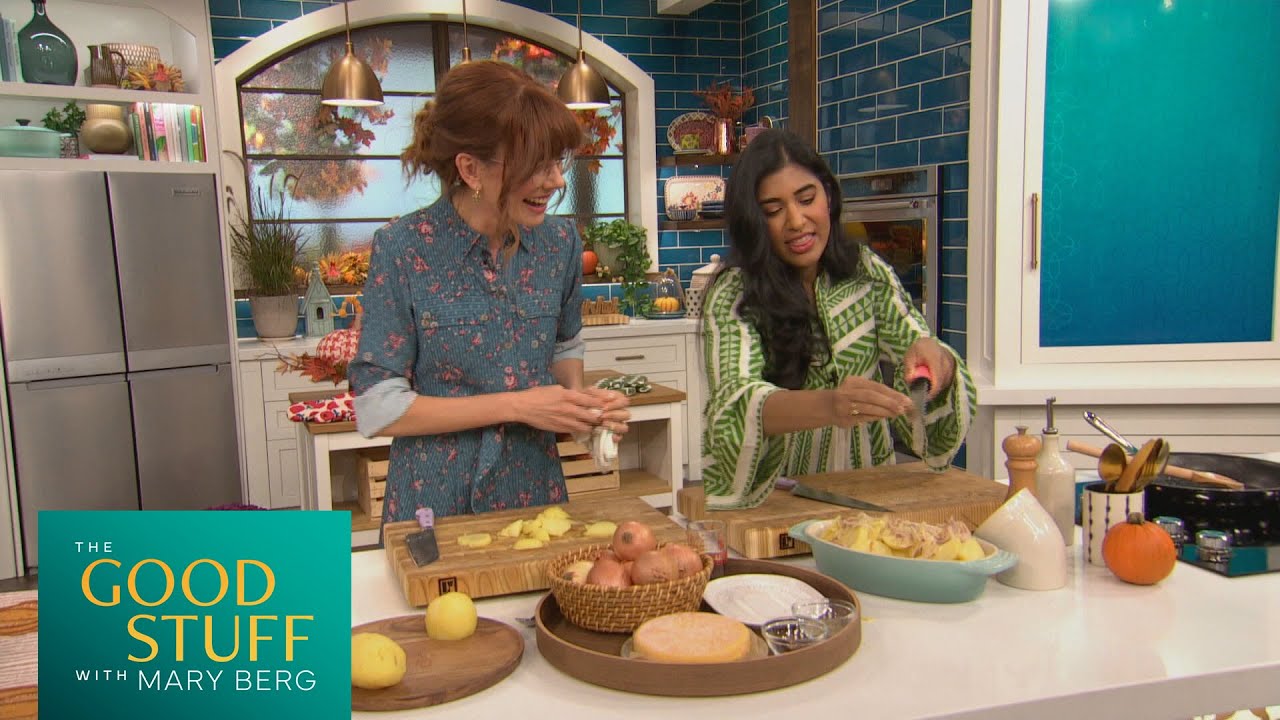 Vijaya Selvaraju's classic French tartiflette | The Good Stuff with Mary Berg