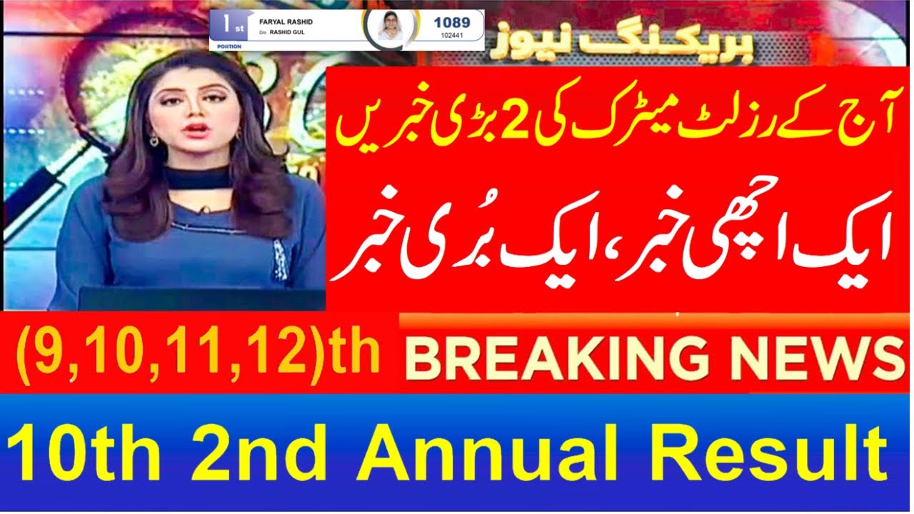 Punjab board 2nd annual result 2022|10 class second annual result 2022|2nd annual 10th result 2022