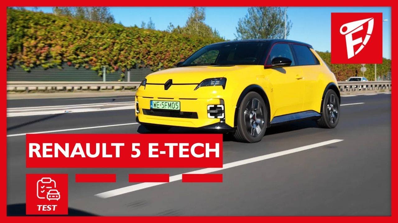 Renault 5 E-Tech 2025 150 KM - najlepszy miejski elektryk? [TEST]
