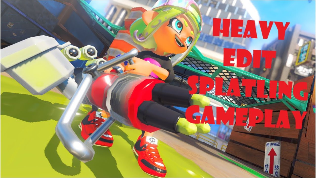 Heavy Edit Splatling Gameplay - Splatoon 3 | Anarchy Battle (Tower Control)