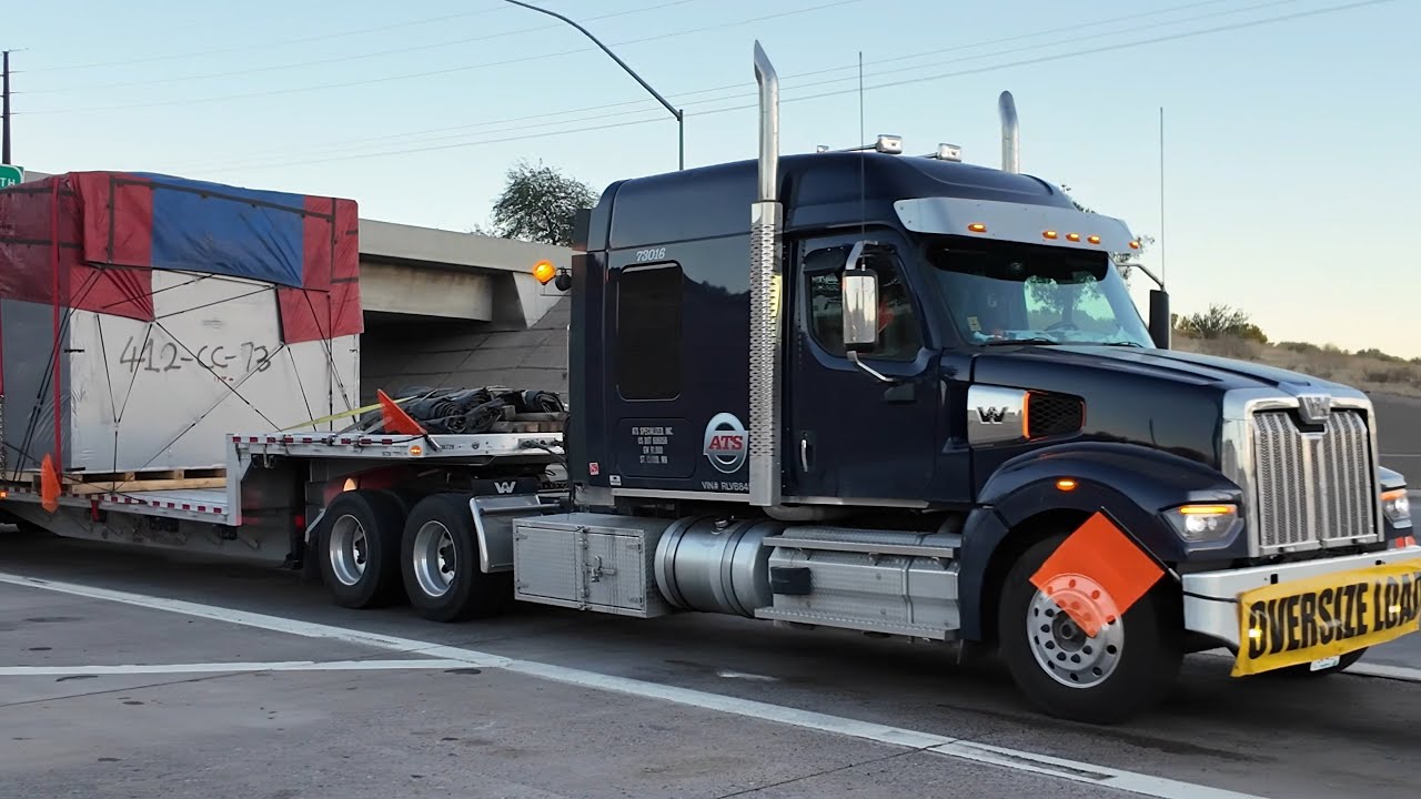 Truck Spotting in America, Over 1 Hour of non-stop highway action, Trucks USA