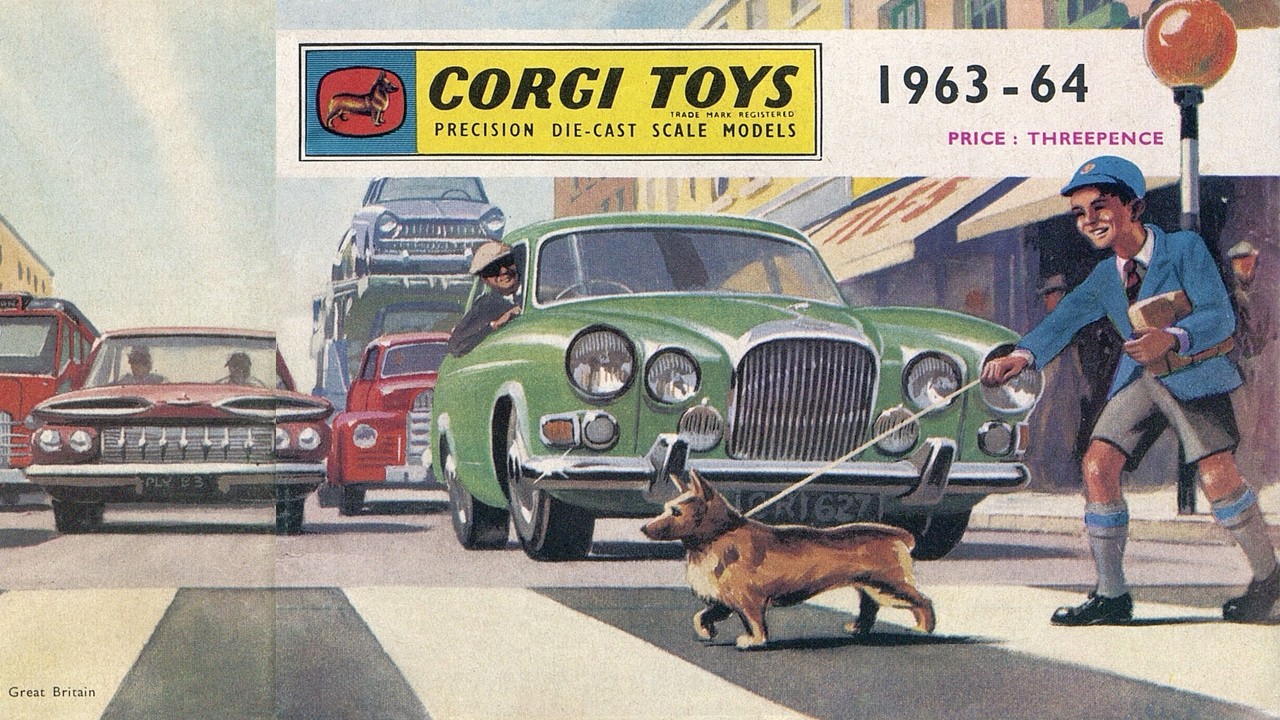 Diecast Corgi Catalog 1963 - 1964 presentation #vintige #toys