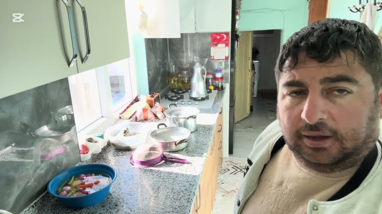 Bugünde ot topladım köyümüzün meşur cacıktan kavurdum mercimek çorbası pişirdim iftara 