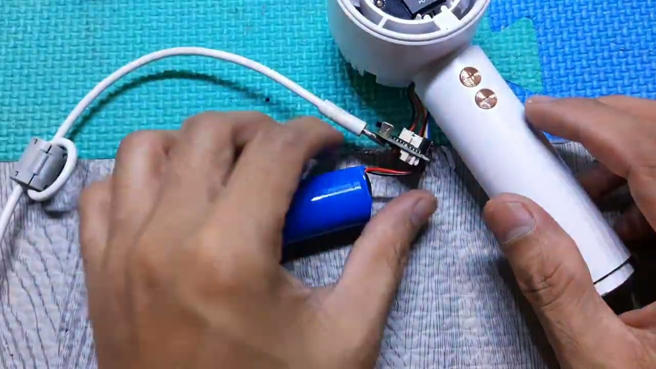 Mini Fan Not charging power switch problem