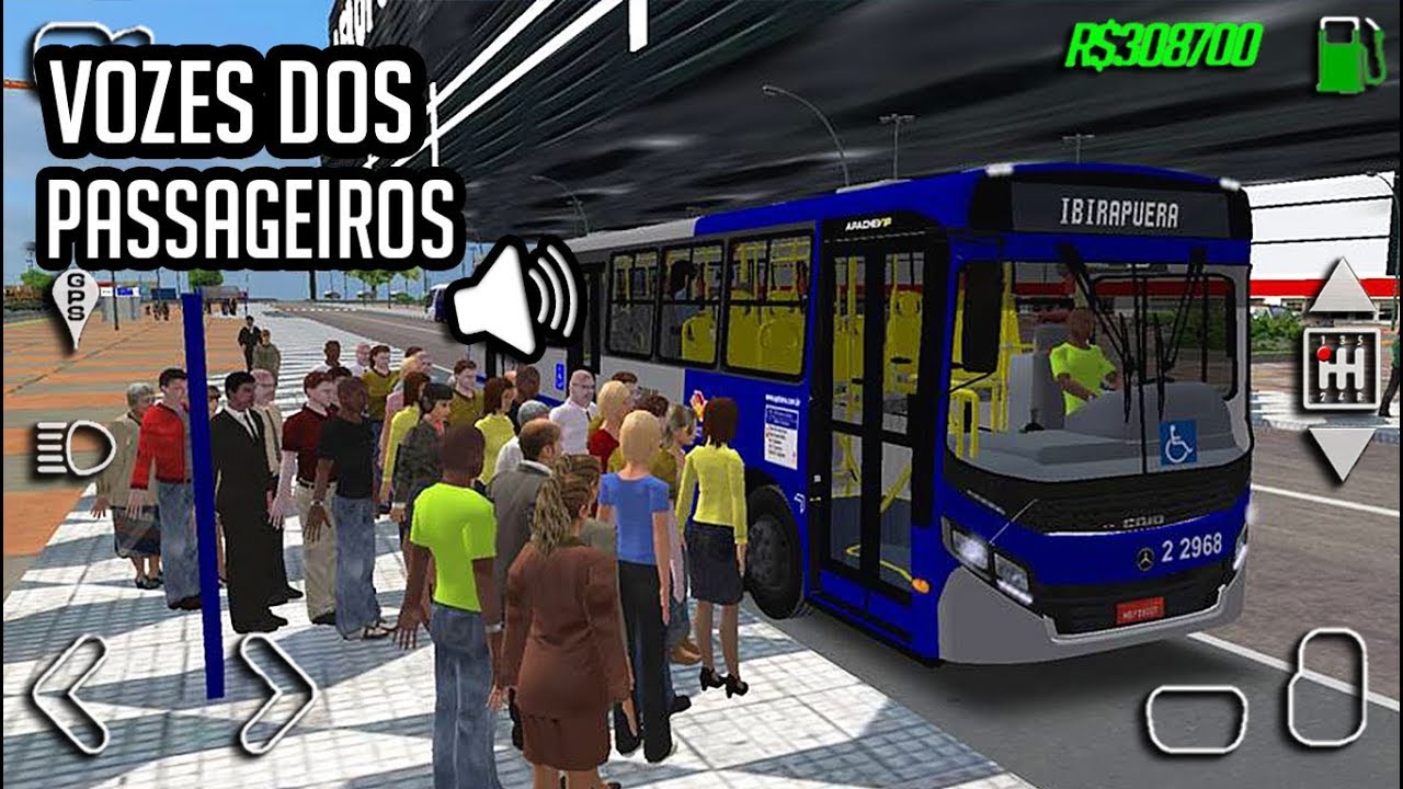 ATUALIZAÇÃO PROTON BUS SIMULATOR VOZES DOS PASSAGEIROS