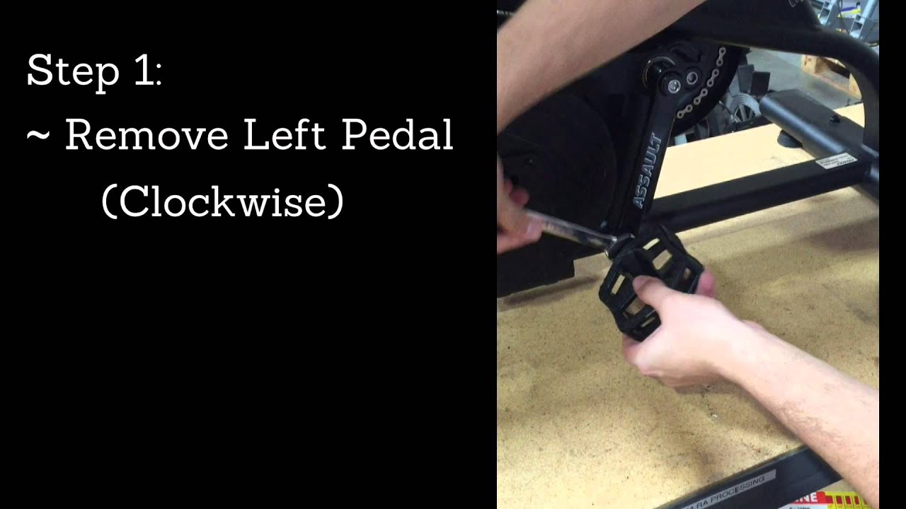 Assault AirBike: Removing the Crank Arm