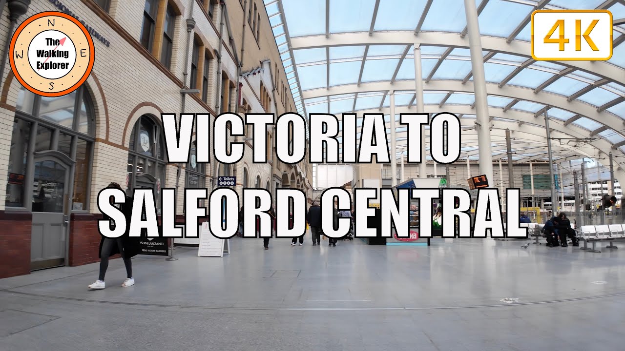 Station to Station: Manchester Victoria to Salford Central Train Station | Manchester City Centre