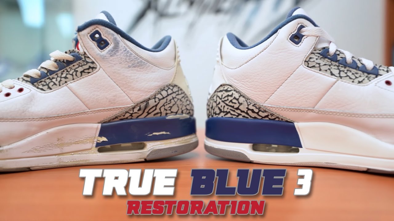 Restorations with Vick - 2011 Jordan True Blue 3 Restoration