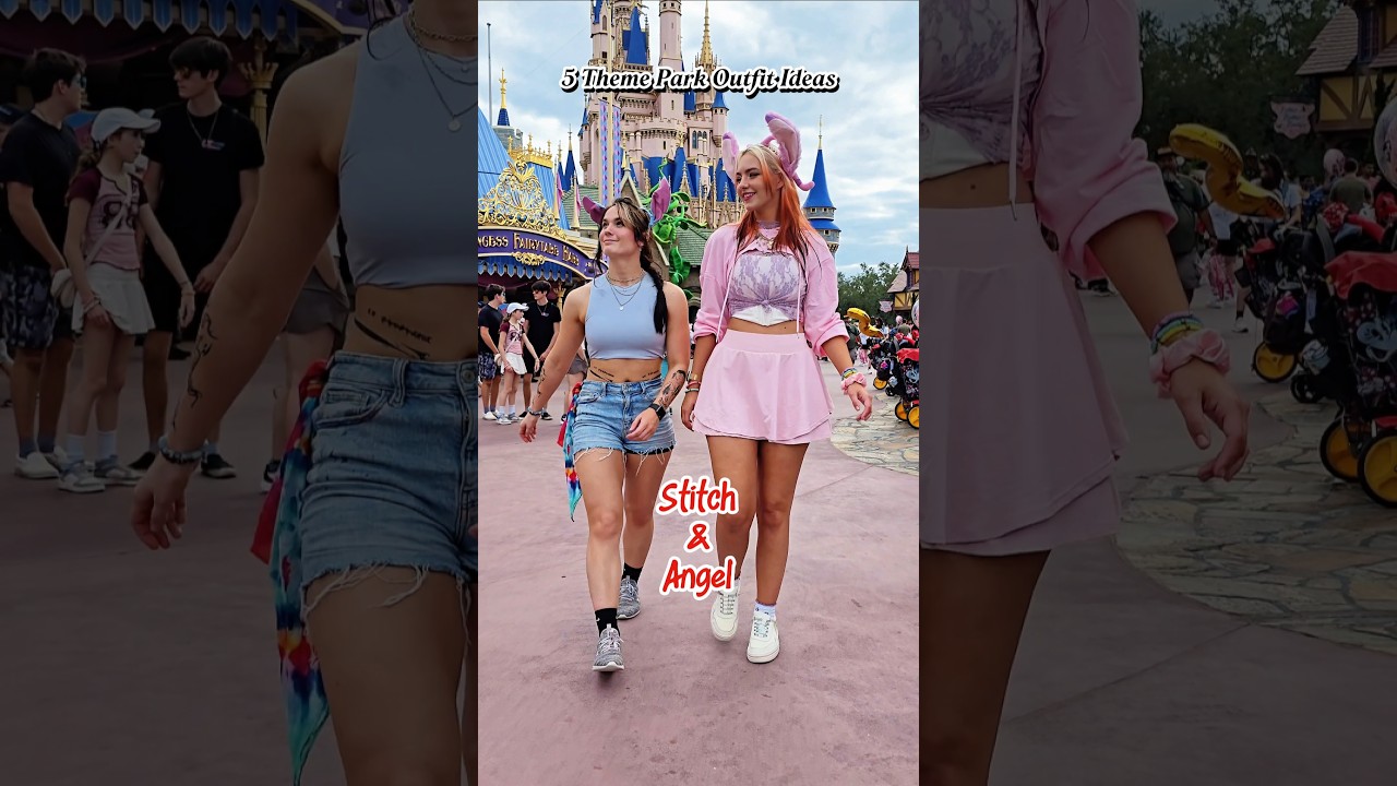 5 Theme Park Outfit Ideas! 🎢✨️