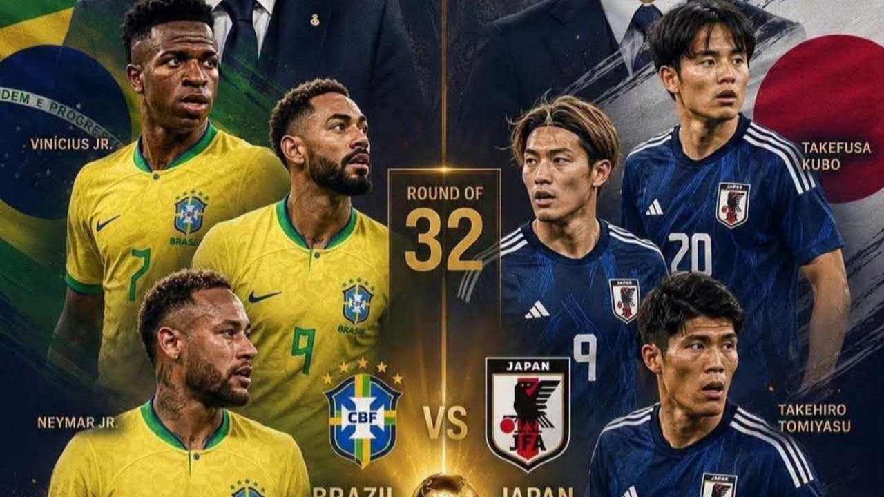 ||Brazil vs Japan 2-1// Fifa World Cup 2026//⚽️🔥🔥