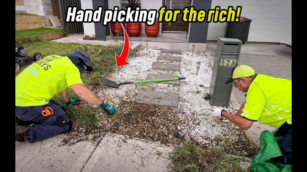 I Spent Hours Hand Mowing a Millionaire’s Lawn…But It's Not Always What it seems