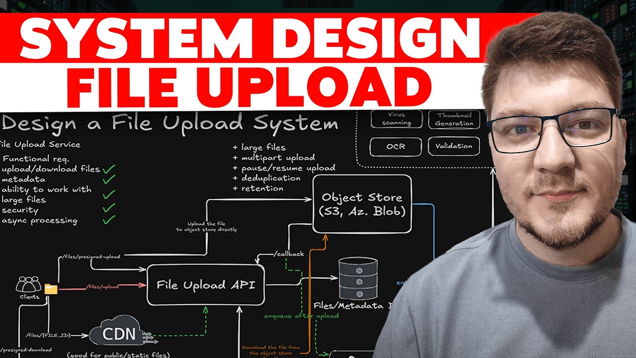 Design a File Upload Service Like a Senior Engineer