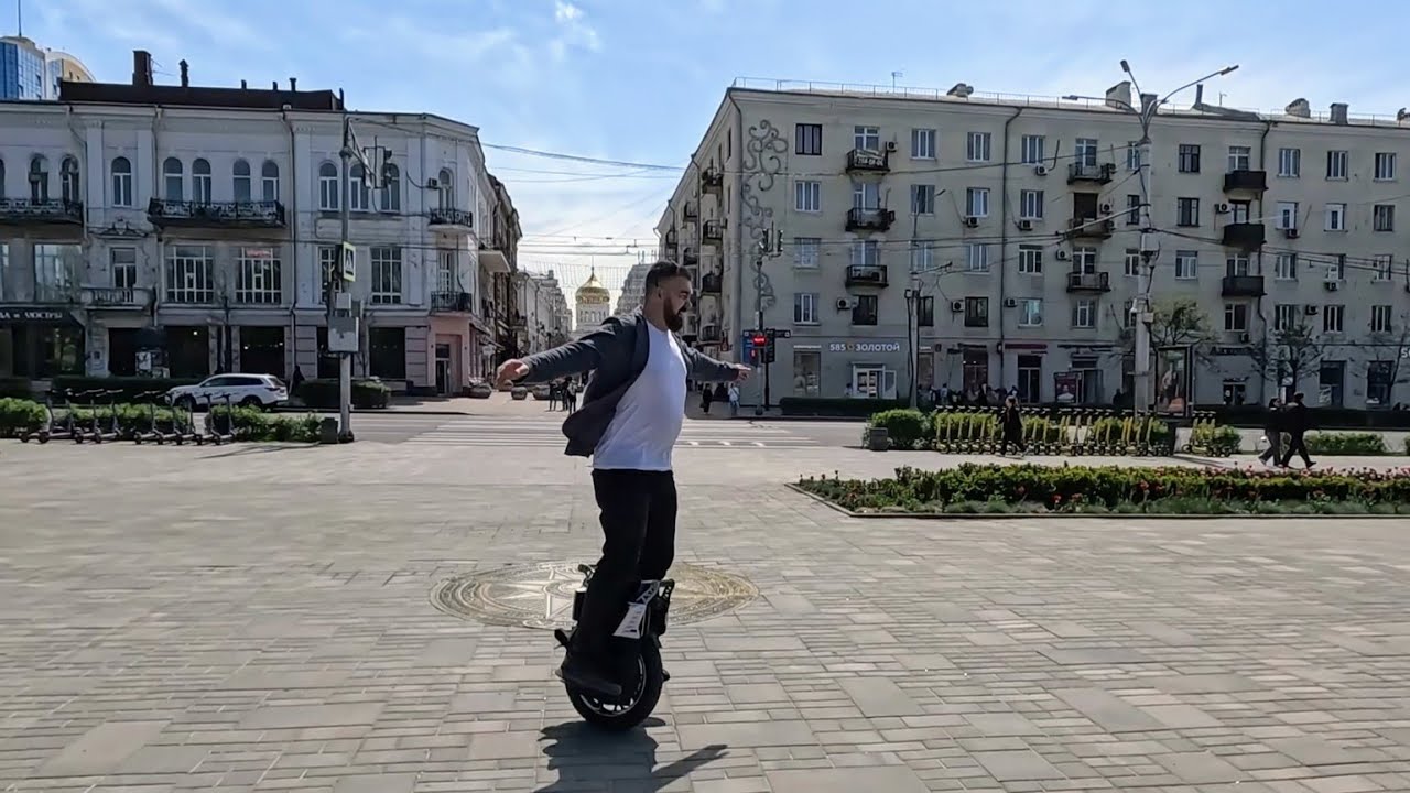 На новом моноколесе по центру Ростова! По следам подписчицы! / Арстайл 2.0 /