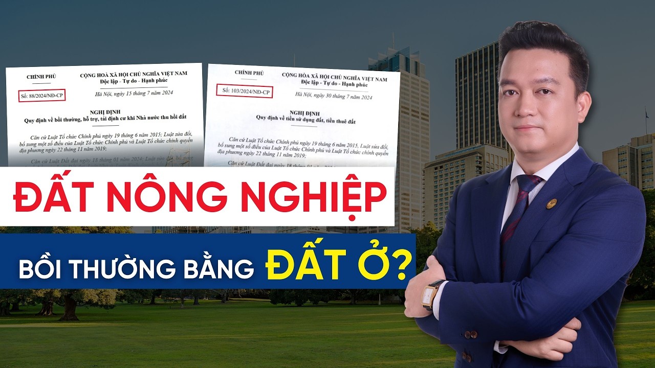 Đất Nông Nghiệp Bồi Thường Đất Ở 2026: Nghị Định 88 Nói Gì?