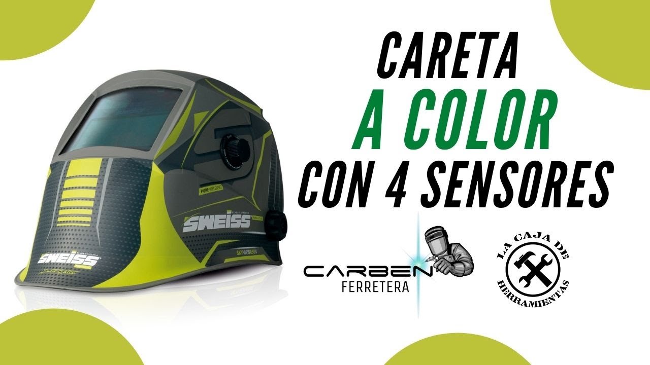 Careta Sweiss a color ¡Se ve increíble!