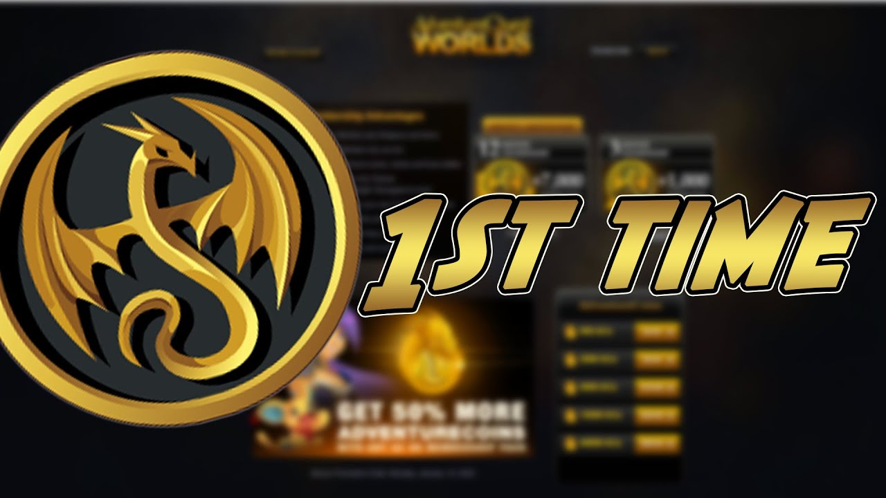 My First AQW Membership ever