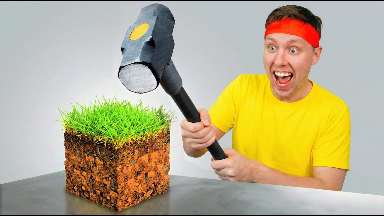 KROSSA MINECRAFT BLOCKET OCH VINN