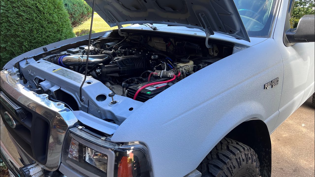 Ford Ranger 4.0 SOHC Moddbox Supercharger Install Part 3/3 - Tear down & Supercharger Install