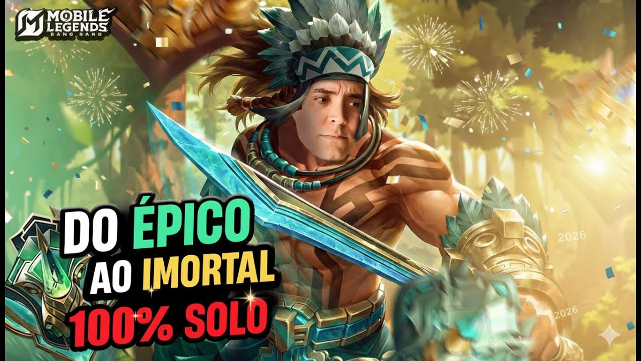 🔥SOCORRO, ESTOU JOGANDO MOBILE LEGENDS - MLBB SOLO RANKED
